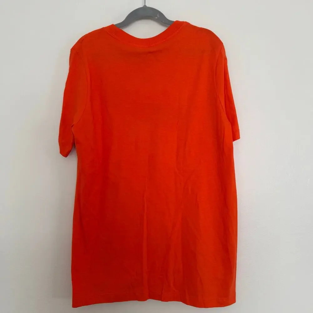 Nike Swoosh Tee in Orange